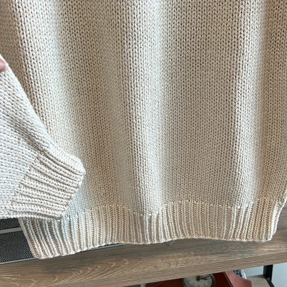 Vintage Jantzen Silk Blend Knitted By Hand Textured Sweater, M - Picture 4 of 8